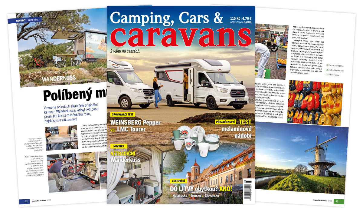 Camping, Cars & Caravans 3/2024 (květen/červen)