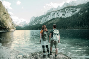 Při toulání kolem jezera Gosausee máte stále na dohled Dachstein. © Oberösterreich Tourismus GmbH / Stefan Mayerhofer