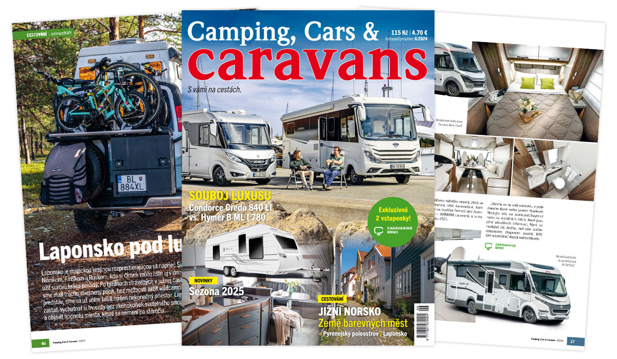 Camping, Cars & Caravans 6/2024 (listopad/prosinec)